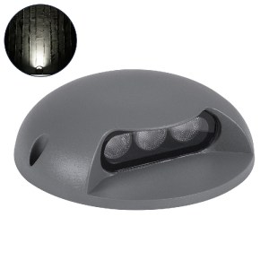 glo-90623-90623_0 GLOBOSTAR® STEP-LUNA 90623 ΕΠΙΦΑΝΕΙΑΚΟ ΦΩΤΙΣΤΙΚΟ ΣΚΑΛΟΠΑΤΙΟΥ - ΔΙΑΔΡΟΜΟΥ LED 3W 345LM 10° 