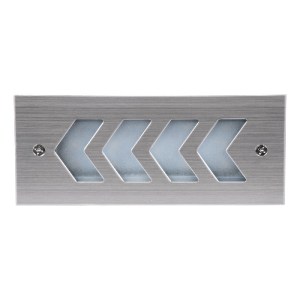 glo-90670-90670_5 GLOBOSTAR® WALLLIGHT-ARINA 90670 ΧΩΝΕΥΤΟ ΦΩΤΙΣΤΙΚΟ ΤΟΙΧΟΥ LED 6W 660LM 120° DC 24V ΑΔΙΑΒΡΟ