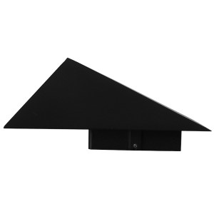 glo-96506-96506_7 GLOBOSTAR® 96506 LED ΦΩΤΙΣΤΙΚΟ ΤΟΙΧΟΥ ΑΠΛΙΚΑ STEALTH ΑΡΧΙΤΕΚΤΟΝΙΚΟΥ ΦΩΤΙΣΜΟΥ ΜΑΥΡΟ ΑΔΙΑΒΡΟ