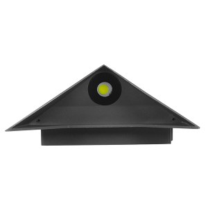 glo-96509-96509_4 GLOBOSTAR® 96509 LED ΦΩΤΙΣΤΙΚΟ ΤΟΙΧΟΥ ΑΠΛΙΚΑ STEALTH ΑΡΧΙΤΕΚΤΟΝΙΚΟΥ ΦΩΤΙΣΜΟΥ ΓΚΡΙ ΑΔΙΑΒΡΟΧ