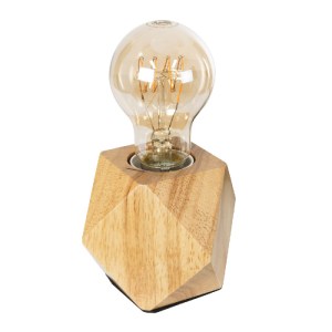 glo-99401-99401_2 GLOBOSTAR® RHOMBUS 99401 ΜΟΝΤΕΡΝΟ ΞΥΛΙΝΟ ΕΠΙΤΡΑΠΕΖΙΟ ΦΩΤΙΣΤΙΚΟ ΠΟΡΤΑΤΙΦ ΛΑΜΠΑΤΕΡ ΜΕ ΝΤΟΥΙ 