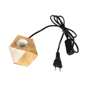 glo-99401-99401_4 GLOBOSTAR® RHOMBUS 99401 ΜΟΝΤΕΡΝΟ ΞΥΛΙΝΟ ΕΠΙΤΡΑΠΕΖΙΟ ΦΩΤΙΣΤΙΚΟ ΠΟΡΤΑΤΙΦ ΛΑΜΠΑΤΕΡ ΜΕ ΝΤΟΥΙ 