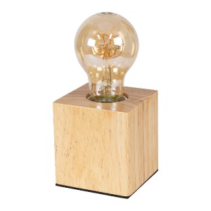 glo-99405-99405_2 GLOBOSTAR® WOODBOX 99405 ΜΟΝΤΕΡΝΟ ΕΠΙΤΡΑΠΕΖΙΟ ΦΩΤΙΣΤΙΚΟ ΠΟΡΤΑΤΙΦ ΜΟΝΟΦΩΤΟ 1 X E27 AC220-24