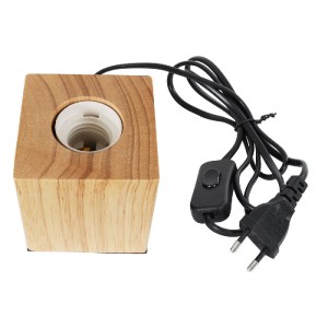 glo-99405-99405_4 GLOBOSTAR® WOODBOX 99405 ΜΟΝΤΕΡΝΟ ΕΠΙΤΡΑΠΕΖΙΟ ΦΩΤΙΣΤΙΚΟ ΠΟΡΤΑΤΙΦ ΜΟΝΟΦΩΤΟ 1 X E27 AC220-24