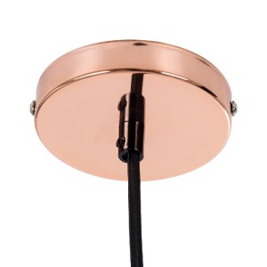 glo-99422-99422_4 GLOBOSTAR® DOUITO 99422 ΜΟΝΤΕΡΝΟ ΚΡΕΜΑΣΤΟ ΦΩΤΙΣΤΙΚΟ ΑΝΑΡΤΗΣΗ ΜΟΝΟΦΩΤΟ 1 X E27 IP20 ΧΑΛΚΙΝΟ