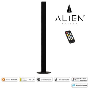 glo-ALIEN-DIVA-BLACK-50-10-alien_diva_black_50_10_3 GLOBOSTAR® ALIEN-DIVA-BLACK-50-10 ALIEN DESIGN DIVA ΜΟΝΤΕΡΝΟ MINIMAL NORDIC ΜΕΤΑΛΛΙΚΟ ΦΩΤΙ