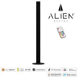 glo-ALIEN-DIVA-BLACK-50-11-aa8cc9_alien_diva_black_50_11_3 GLOBOSTAR® ALIEN-DIVA-BLACK-50-11 ALIEN DESIGN DIVA ΜΟΝΤΕΡΝΟ MINIMAL NORDIC ΜΕΤΑΛΛΙΚΟ ΦΩΤΙ