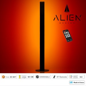 glo-ALIEN-DIVA-BLACK-50-4-alien_diva_black_50_4_2 GLOBOSTAR® ALIEN-DIVA-BLACK-50-4 ALIEN DESIGN DIVA ΜΟΝΤΕΡΝΟ MINIMAL NORDIC ΜΕΤΑΛΛΙΚΟ ΦΩΤΙΣ
