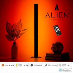 glo-ALIEN-DIVA-BLACK-50-4-alien_diva_black_50_4 GLOBOSTAR® ALIEN-DIVA-BLACK-50-4 ALIEN DESIGN DIVA ΜΟΝΤΕΡΝΟ MINIMAL NORDIC ΜΕΤΑΛΛΙΚΟ ΦΩΤΙΣ