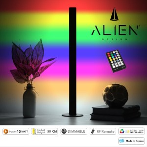 glo-ALIEN-DIVA-BLACK-50-9-alien_diva_black_50_9 GLOBOSTAR® ALIEN-DIVA-BLACK-50-9 ALIEN DESIGN DIVA ΜΟΝΤΕΡΝΟ MINIMAL NORDIC ΜΕΤΑΛΛΙΚΟ ΦΩΤΙΣ