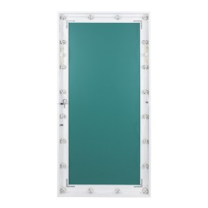 glo-MIRROR-160x80-4-242cea_160x80_7 GLOBOSTAR® MAKEUP MIRROR-160X80-4 ΜΟΝΤΕΡΝΟΣ ΚΑΘΡΕΠΤΗΣ ΜΑΚΙΓΙΑΖ ΜΕ ΠΛΑΙΣΙΟ ΦΥΣΙΚΟΥ ΞΥΛΟΥ ΜΕ