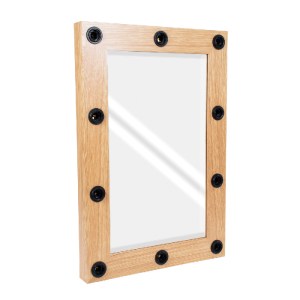 glo-MIRROR-60x90-1-60x90_5 GLOBOSTAR® MAKEUP MIRROR-60X90-1 ΜΟΝΤΕΡΝΟΣ ΚΑΘΡΕΠΤΗΣ ΜΑΚΙΓΙΑΖ ΜΕ ΠΛΑΙΣΙΟ ΦΥΣΙΚΟΥ ΞΥΛΟΥ ΜΕ 