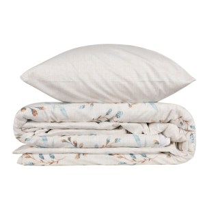 meg-129CTN2586-2 ΣΕΤ ΠΑΠΛΩΜΑΤΟΘΗΚΗ LENDELL COTTON BOX 3 ΤΜΧ ΜΟΝΗ (160X220) ΧΡΩΜΑ ΜΕΝΤΑ - ΛΕΥΚΟ