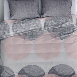 meg-129CTN2688-1 ΣΕΤ ΠΑΠΛΩΜΑΤΟΘΗΚΗ LERON COTTON BOX 4 ΤΜΧ ΔΙΠΛΗ (200X220) ΧΡΩΜΑ ΓΚΡΙ