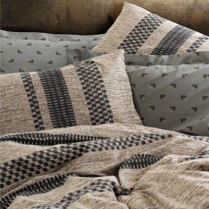 meg-129CTN2781-1 ΣΕΤ ΠΑΠΛΩΜΑΤΟΘΗΚΗ ARLO COTTON BOX 3 ΤΜΧ ΜΟΝΗ (160X220) ΧΡΩΜΑ ΚΑΦΕ - ΓΚΡΙ
