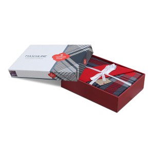 meg-129CTN4403-4 ΣΕΤ ΠΑΠΛΩΜΑΤΟΘΗΚΗ ABEL COTTON BOX 4 ΤΜΧ ΔΙΠΛΗ (200X220) ΧΡΩΜΑ ΣΚΟΥΡΟ ΜΠΛΕ - ΚΟΚΚΙΝΟ
