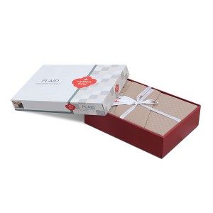 meg-129CTN4443-3 ΣΕΤ ΠΑΠΛΩΜΑΤΟΘΗΚΗ PLAID COTTON BOX 4 ΤΜΧ ΔΙΠΛΗ (200X220) ΧΡΩΜΑ MINK