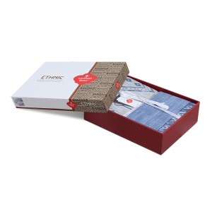 meg-129CTN4645-3 ΣΕΤ ΠΑΠΛΩΜΑΤΟΘΗΚΗ CLEO COTTON BOX 3 ΤΜΧ ΜΟΝΗ (160X220) ΧΡΩΜΑ ΜΠΛΕ