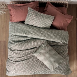 meg-129CTN4849-0 ΣΕΤ ΠΑΠΛΩΜΑΤΟΘΗΚΗ MOTE COTTON BOX 4 ΤΜΧ ΔΙΠΛΗ (200X220) ΧΡΩΜΑ ΚΟΚΚΙΝΟ
