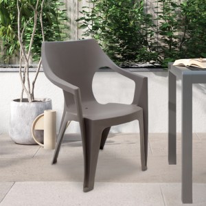 meg-26.10079-1 ΠΟΛΥΘΡΟΝΑ ΠΟΛΥΠΡΟΠΥΛΕΝΙΟΥ DANTE ΧΡΩΜΑ CAPPUCCINO 57X55X79ΕΚ.