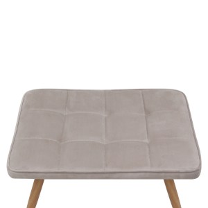 meg-GP001-0060,3-8 ΠΟΛΥΘΡΟΝΑ - ΜΠΕΡΖΕΡΑ ΜΕ ΥΠΟΠΟΔΙΟ LILY MEGAPAP ΜΠΕΖ ΒΕΛΟΥΔΟ - ΜΕΤΑΛΛΙΚΟ ΠΟΔΙ ΧΡΩΜΑ ΦΥΣΙΚΟ 70X62X98ΕΚ.