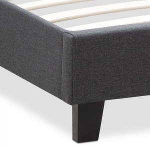 meg-GP002-0010,1-6 ΚΡΕΒΑΤΙ FLAT MEGAPAP ΥΦΑΣΜΑΤΙΝΟ ΧΡΩΜΑ ΑΝΘΡΑΚΙ 160X200ΕΚ.
