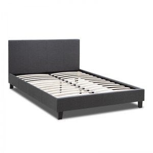 meg-GP002-0010,3-2 ΚΡΕΒΑΤΙ FLAT MEGAPAP ΥΦΑΣΜΑΤΙΝΟ ΧΡΩΜΑ ΑΝΘΡΑΚΙ 140X190ΕΚ.