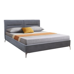 meg-GP002-0016,1-0 ΚΡΕΒΑΤΙ MEGAN MEGAPAP ΥΦΑΣΜΑΤΙΝΟ ΧΡΩΜΑ ΑΝΘΡΑΚΙ 160X200ΕΚ.