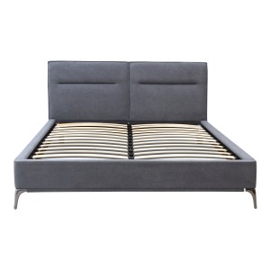 meg-GP002-0016,1-3 ΚΡΕΒΑΤΙ MEGAN MEGAPAP ΥΦΑΣΜΑΤΙΝΟ ΧΡΩΜΑ ΑΝΘΡΑΚΙ 160X200ΕΚ.