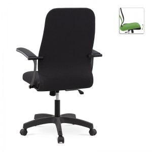 meg-GP008-0015-1 ΚΑΡΕΚΛΑ ΓΡΑΦΕΙΟΥ MELANI MEGAPAP ΜΕ ΔΙΠΛΟ ΥΦΑΣΜΑ MESH ΣΕ ΧΡΩΜΑ ΜΑΥΡΟ 66,5X70X102/112ΕΚ.