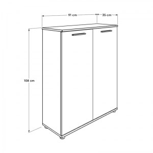 meg-GP009-0006-4 ΝΤΟΥΛΑΠΙ - ΠΑΠΟΥΤΣΟΘΗΚΗ 24 ΖΕΥΓΩΝ ULTRA MEGAPAP ΔΙΦΥΛΛΟ ΣΕ ΧΡΩΜΑ ΛΕΥΚΟ 91X35X108ΕΚ.