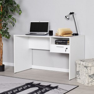 meg-GP009-0010-1 ΓΡΑΦΕΙΟ CONCEPT MEGAPAP ΣΕ ΧΡΩΜΑ ΛΕΥΚΟ 120X60X75ΕΚ.