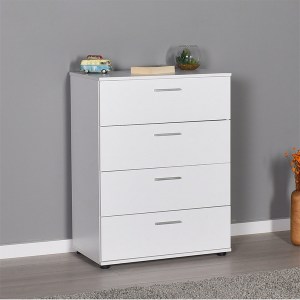 meg-GP009-0072-1 ΣΥΡΤΑΡΙΕΡΑ TRENDLINE MEGAPAP ΣΕ ΧΡΩΜΑ ΛΕΥΚΟ 73X44X96ΕΚ.