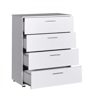 meg-GP009-0072-3 ΣΥΡΤΑΡΙΕΡΑ TRENDLINE MEGAPAP ΣΕ ΧΡΩΜΑ ΛΕΥΚΟ 73X44X96ΕΚ.