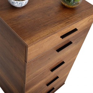 meg-GP009-0100-4 ΣΥΡΤΑΡΙΕΡΑ TRENDLINE MEGAPAP ΣΕ ΧΡΩΜΑ ΚΑΡΥΔΙ 60X44X108ΕΚ.