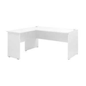 meg-GP009-0204-5 ΓΡΑΦΕΙΟ ΔΙΕΥΘΥΝΤΙΚΟ RIO MEGAPAP ΓΩΝΙΑΚΟ ΑΝΑΣΤΡΕΨΙΜΟ ΧΡΩΜΑ ΛΕΥΚΟ 160X144X75ΕΚ.