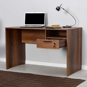 meg-GP009-0209-2 ΓΡΑΦΕΙΟ CONCEPT MEGAPAP ΣΕ ΧΡΩΜΑ ΚΑΡΥΔΙ 120X60X75ΕΚ.