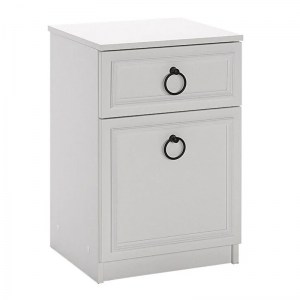 meg-GP009-0227-0 ΚΟΜΟΔΙΝΟ ΜΕΛΑΜΙΝΗΣ HAMPTON MEGAPAP ΧΡΩΜΑ ΛΕΥΚΟ 40X38X63ΕΚ.