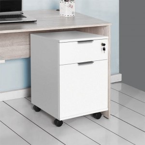meg-GP009-0232-1 ΣΥΡΤΑΡΙΕΡΑ ΓΡΑΦΕΙΟΥ RIO MEGAPAP ΤΡΟΧΗΛΑΤΗ ΣΕ ΧΡΩΜΑ ΛΕΥΚΟ 41X45X61ΕΚ.