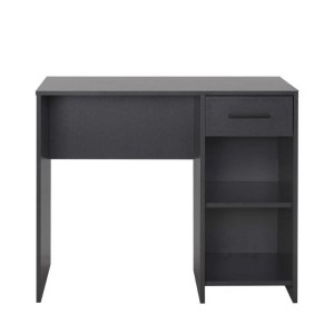 meg-GP009-0235-3 ΓΡΑΦΕΙΟ ΕΡΓΑΣΙΑΣ CONCEPT MEGAPAP ΑΠΟ ΜΕΛΑΜΙΝΗ ΣΕ ΧΡΩΜΑ ΑΝΘΡΑΚΙ 90X52X75ΕΚ.