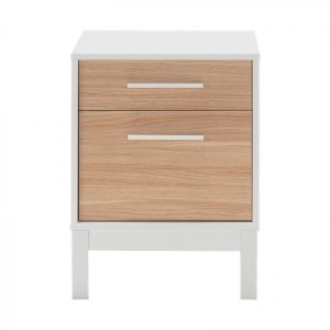 meg-GP009-0254,1-2 ΚΟΜΟΔΙΝΟ LONDON MEGAPAP ΧΡΩΜΑ ΛΕΥΚΟ - OAK 45X41X60ΕΚ.