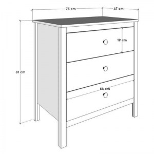 meg-GP009-0257,1-5 ΣΥΡΤΑΡΙΕΡΑ FRENCH MEGAPAP ΧΡΩΜΑ ΛΕΥΚΟ 73X47X81ΕΚ.