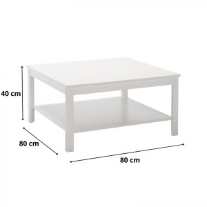 meg-GP009-0259,1-1 ΤΡΑΠΕΖΑΚΙ ΣΑΛΟΝΙΟΥ RUSTIC MEGAPAP ΧΡΩΜΑ ΛΕΥΚΟ 80X80X40ΕΚ.