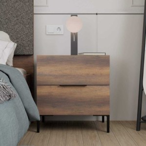 meg-GP009-0262,1-1 ΚΟΜΟΔΙΝΟ ORYANA MEGAPAP ΧΡΩΜΑ ΚΑΡΥΔΙ 55X44X59ΕΚ.