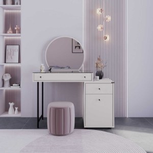 meg-GP009-0269,1-2 ΤΟΥΑΛΕΤΑ ΜΕ ΚΑΘΡΕΠΤΗ DIOR MEGAPAP ΧΡΩΜΑ ΛΕΥΚΟ ΤΟΥ ΠΑΓΟΥ 108X45X130ΕΚ.