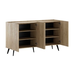 meg-GP009-0270,1-1 ΜΠΟΥΦΕΣ LUNA MEGAPAP ΧΡΩΜΑ OAK 180X43X100ΕΚ.