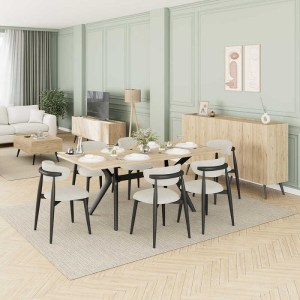 meg-GP009-0270,1-5 ΜΠΟΥΦΕΣ LUNA MEGAPAP ΧΡΩΜΑ OAK 180X43X100ΕΚ.