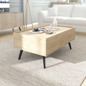 meg-GP009-0271,1-2 ΤΡΑΠΕΖΑΚΙ ΣΑΛΟΝΙΟΥ LUNA MEGAPAP ΧΡΩΜΑ OAK 102X61X44ΕΚ.