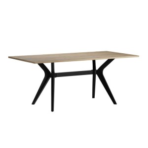 meg-GP009-0273,1-0 ΤΡΑΠΕΖΙ LUNA MEGAPAP ΧΡΩΜΑ FLORIDA OAK 181X90X75ΕΚ.