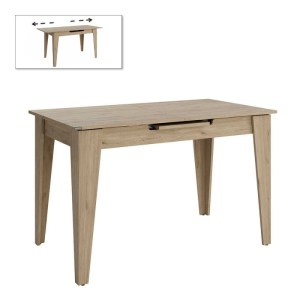 meg-GP009-0274,1-0 ΤΡΑΠΕΖΙ TRENDLINE MEGAPAP ΕΠΕΚΤΕΙΝΟΜΕΝΟ ΧΡΩΜΑ OAK 120/150X70X75ΕΚ.